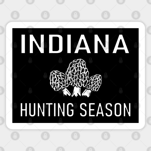 Indiana Mushroom Hunting Season Sticker by Downtown Rose